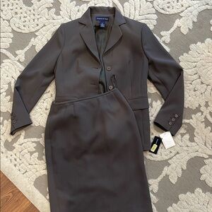 Preston & York Gray Skirt Set